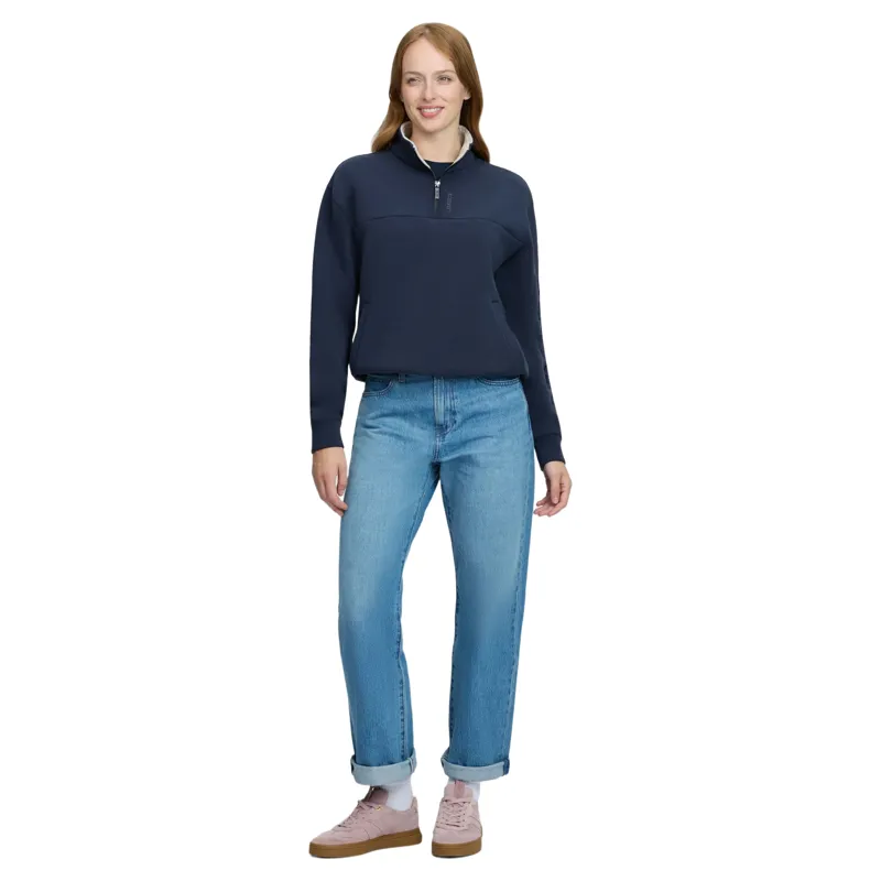 LeMieux Scarlet Women's 1/4 Zip Sweatshirt - Navy-5