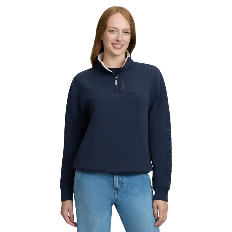 LeMieux Scarlet Women's 1/4 Zip Sweatshirt - Navy