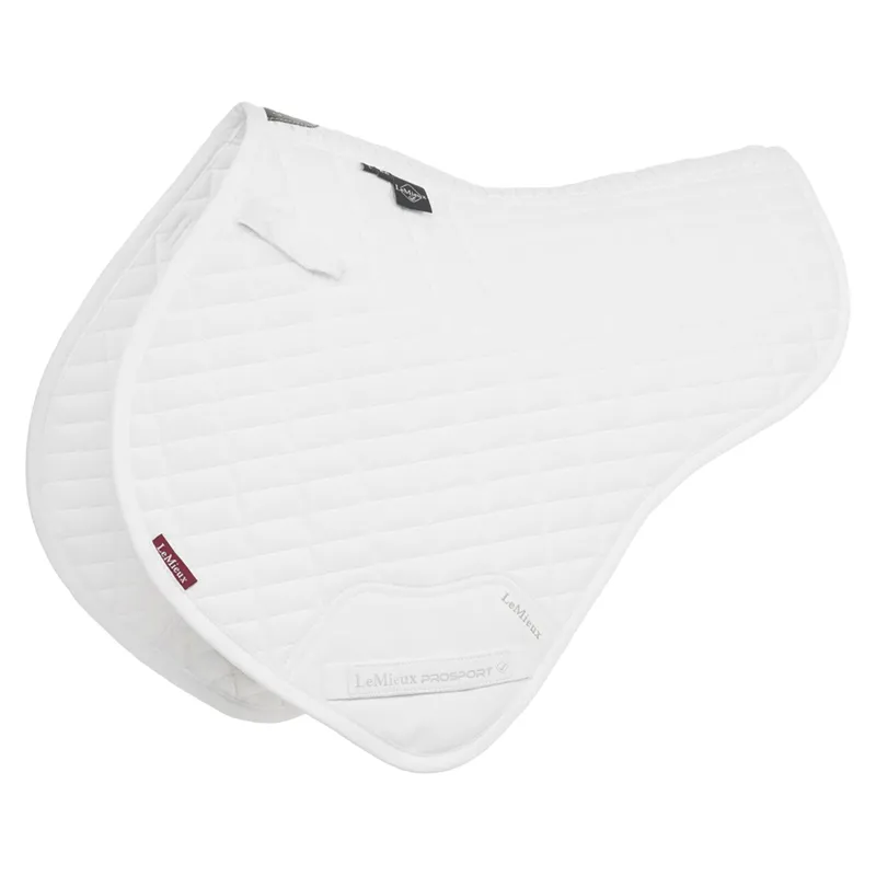 LeMieux Self-Cool Close Contact Half Square - White
