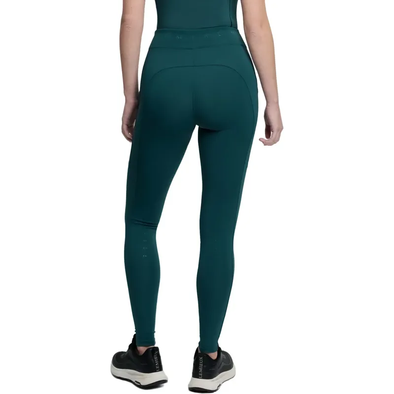 LeMieux Simone Cross Over Half Grip Women's Pull-on Breeches - Jungle-3