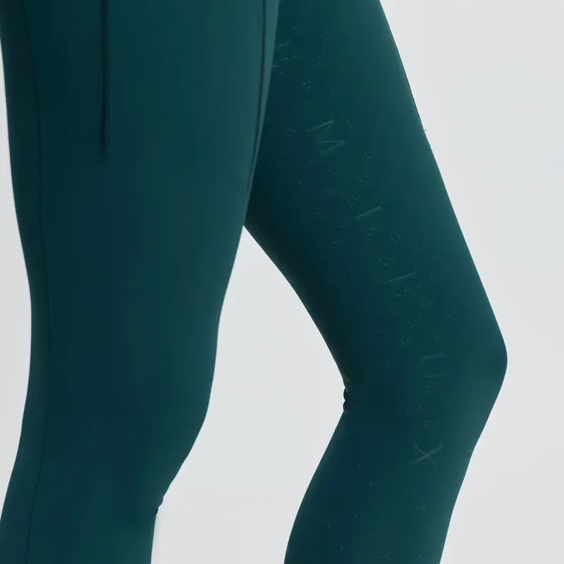 LeMieux Simone Cross Over Half Grip Women's Pull-on Breeches - Jungle-7