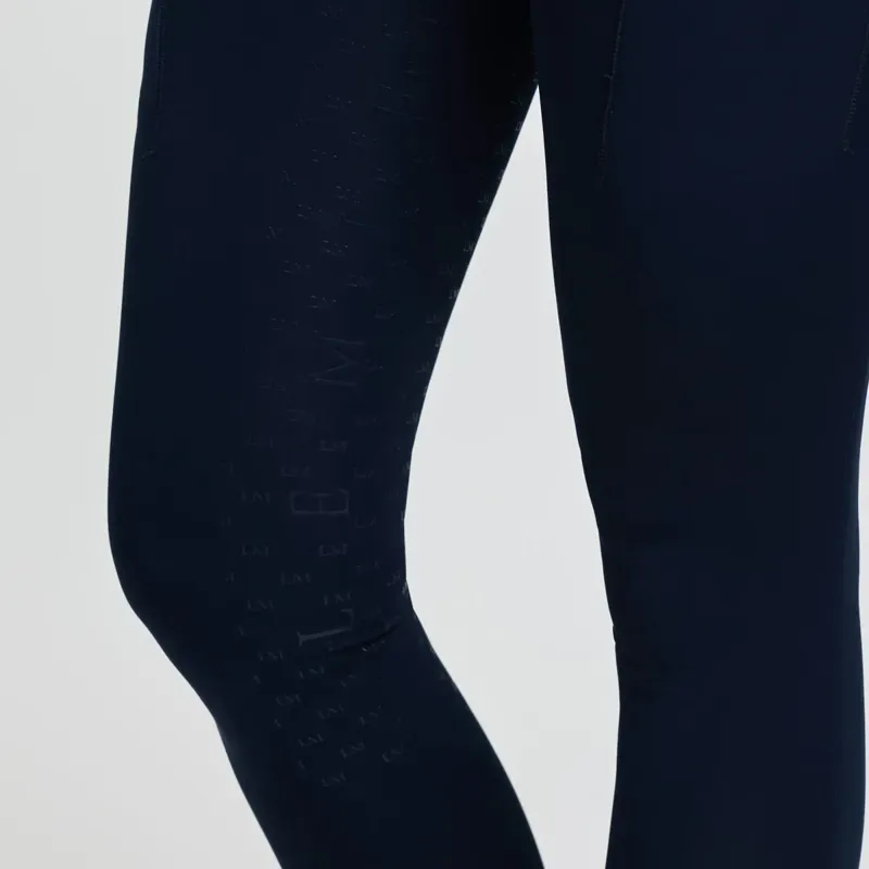 LeMieux Simone Cross Over Half Grip Women's Pull-On Breeches - Navy-6