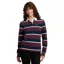 LeMieux Sloane Women's Striped Rugby Shirt - Bramble