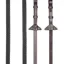 LeMieux Soft Rubber Reins - Havana/Brass