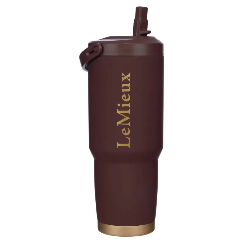 LeMieux Sports Flip Cup Water Bottle - Bramble