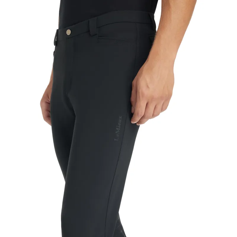 LeMieux Sports Full Grip Men's Breeches - Black-3