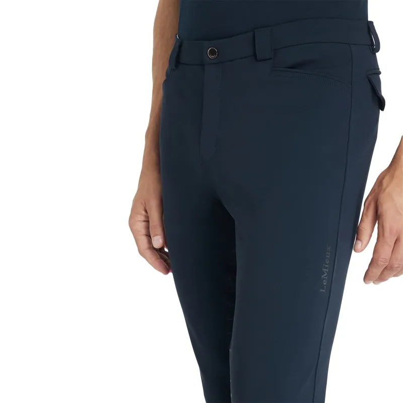 LeMieux Sport Full Grip Men's Breeches - Navy-2