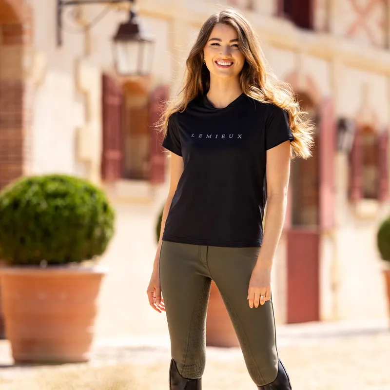 LeMieux Sports Womens T-Shirt - Black-11
