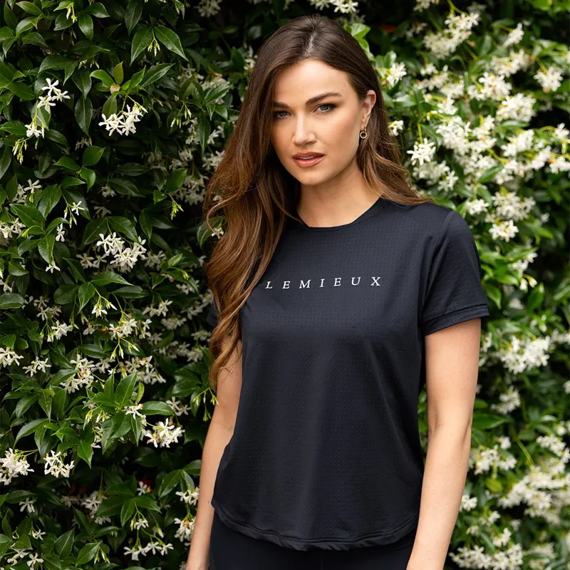 LeMieux Sports Womens T-Shirt - Black-5