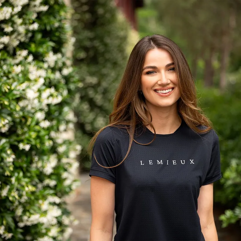 LeMieux Sports Womens T-Shirt - Black-9