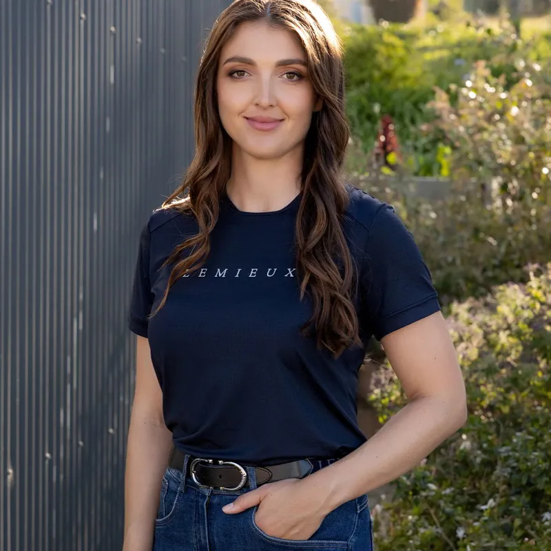 LeMieux Sports Women's T-Shirt - Navy-2