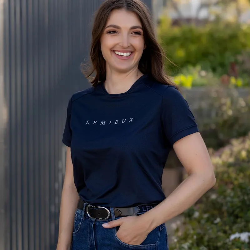 LeMieux Sports Women's T-Shirt - Navy-7