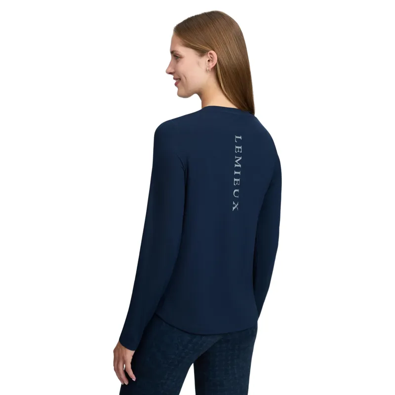 LeMieux Sports Women Long Sleeve T-Shirt - Navy-3