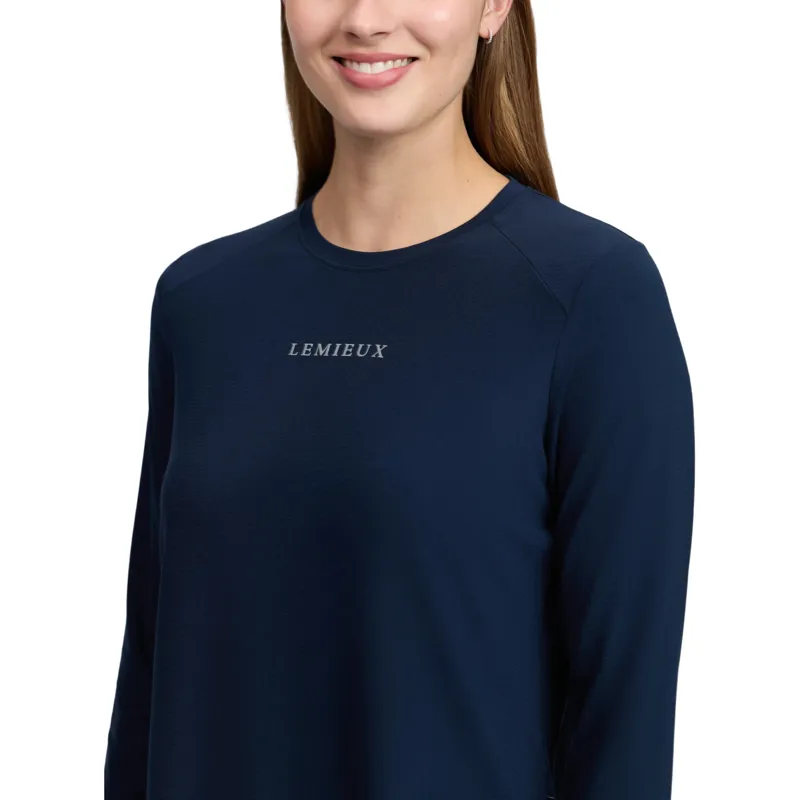 LeMieux Sports Women Long Sleeve T-Shirt - Navy-4