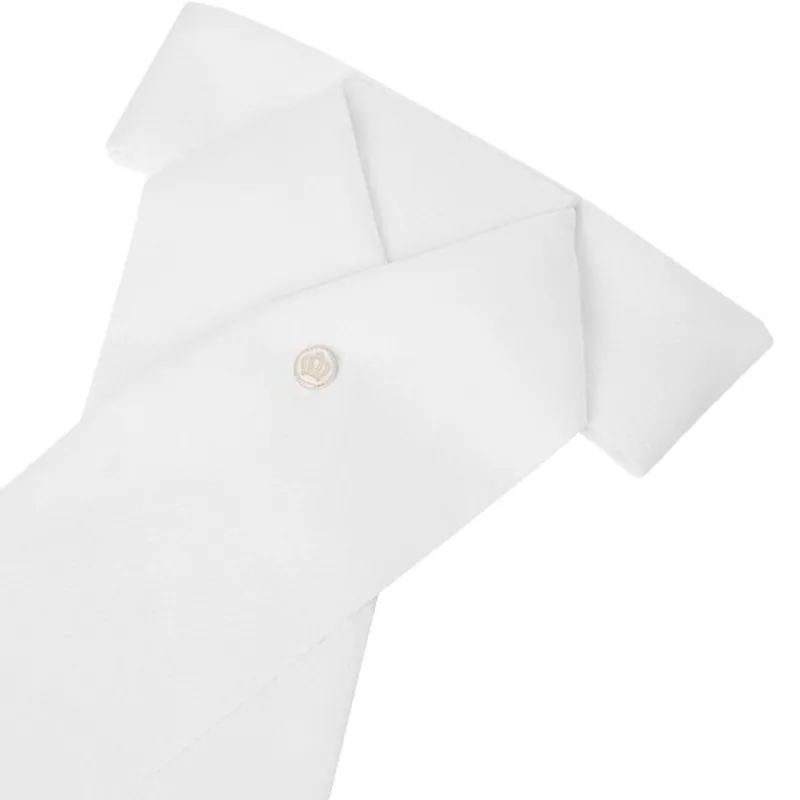 LeMieux Ready-Tied Stock Tie - White-1