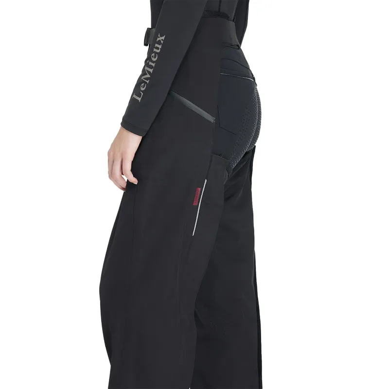 LeMieux Stormwear Adult Waterproof Chaps - Black-3
