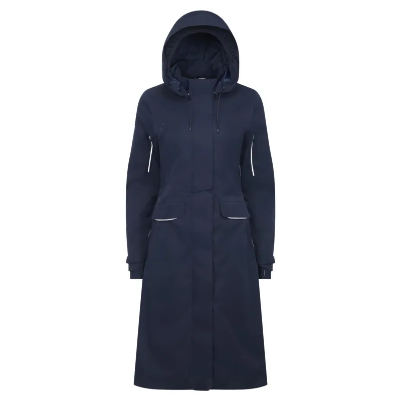 LeMieux Stormwear Performance Women's Waterproof Riding Coat - Navy-2