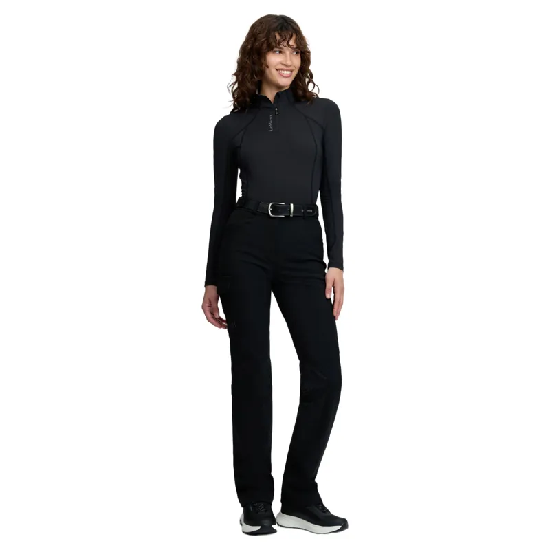 LeMieux Stormwear Womens Stretch Waterproof Pants - Black-5