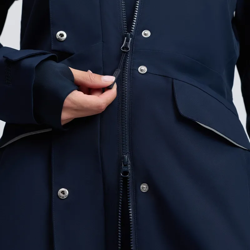 LeMieux Stormwear Performance Women's Waterproof Riding Coat - Navy-9