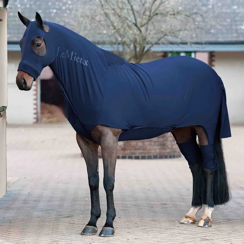 LeMieux Stretch Show Sheet - Navy
