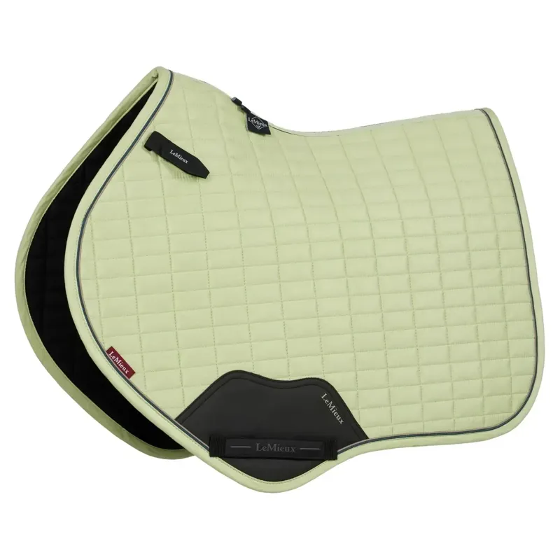 LeMieux Suede Close Contact Saddle Pad - Macaron