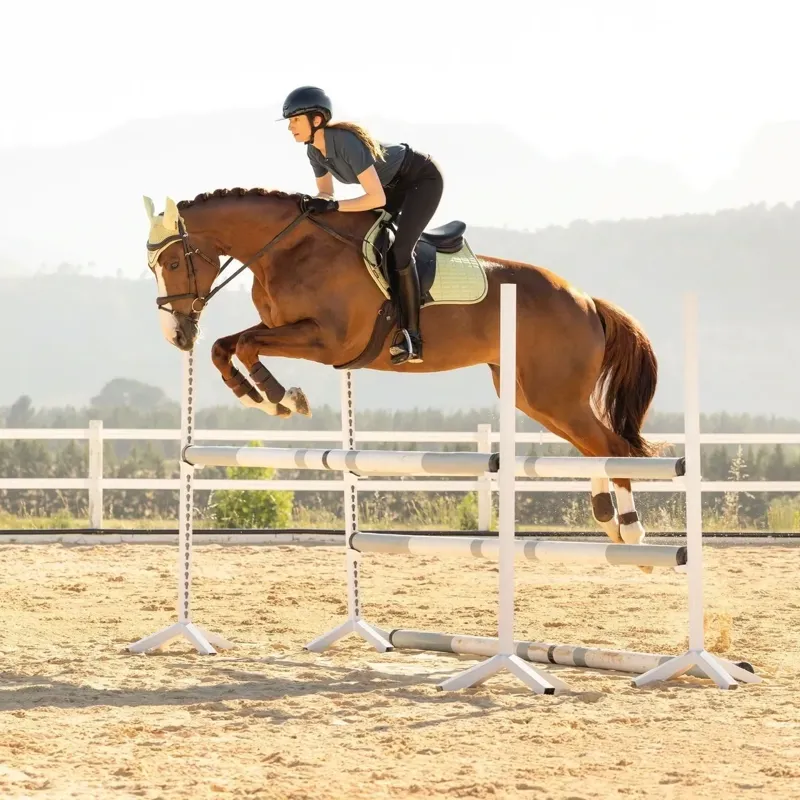 LeMieux Suede Close Contact Saddle Pad - Macaron-2