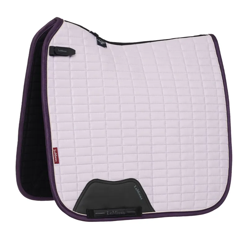LeMieux Suede Dressage Saddle Pad - Lilac