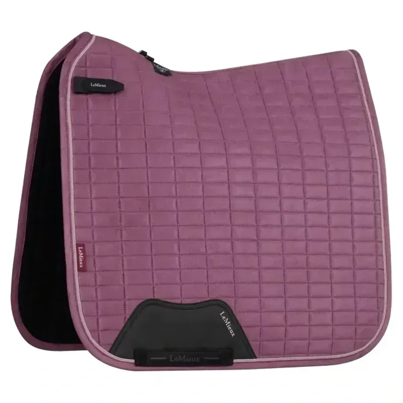 LeMieux Suede Dressage Saddle Pad - Mallow