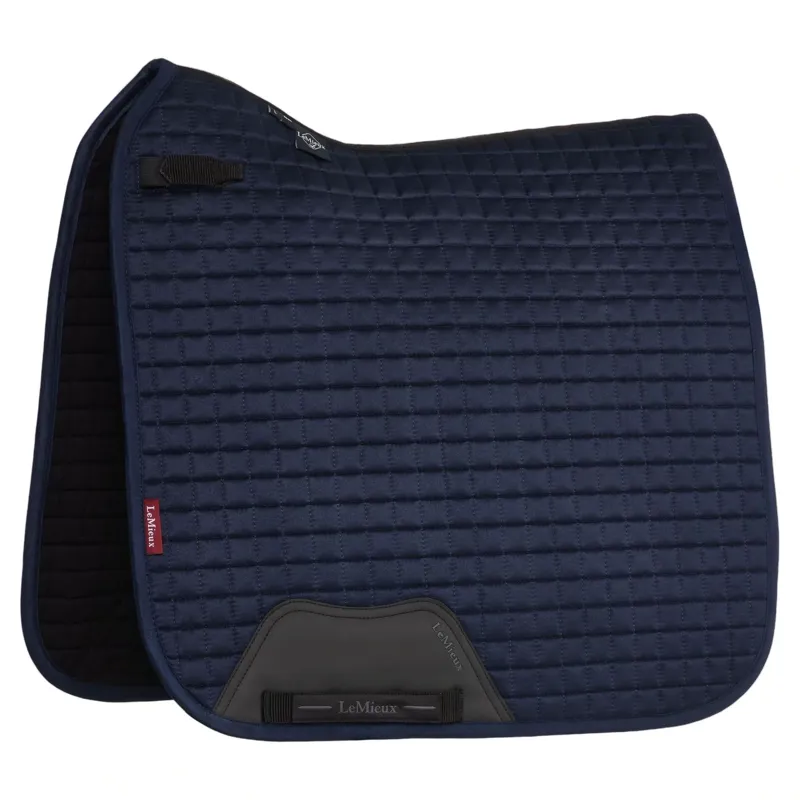 LeMieux Suede Dressage Saddle Pad - Navy
