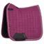 LeMieux Suede Dressage Saddle Pad - Blackberry