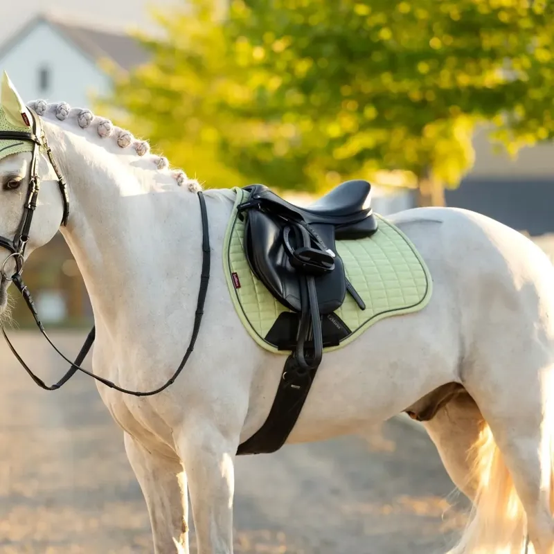 LeMieux Suede GP Saddle Pad - Macaron-1