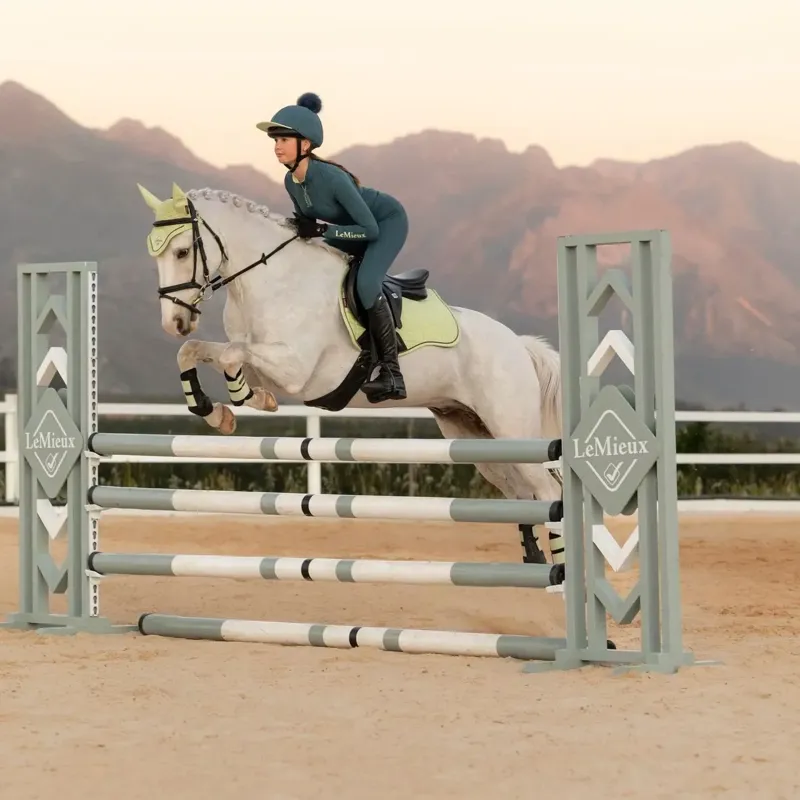 LeMieux Suede GP Saddle Pad - Macaron-2