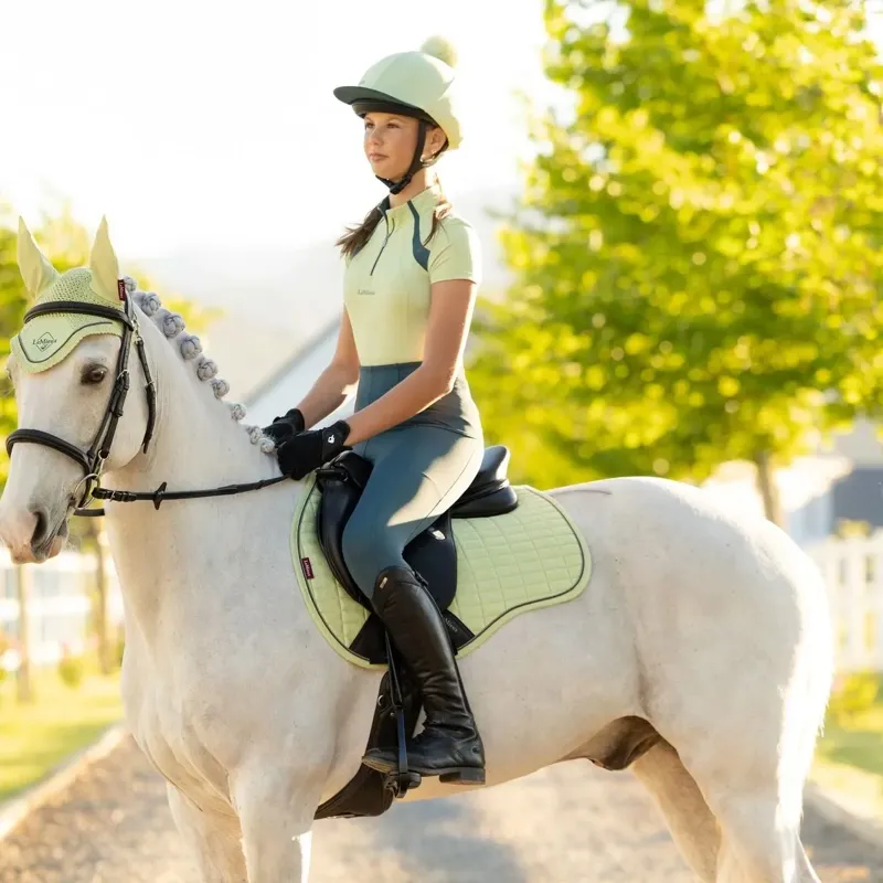 LeMieux Suede GP Saddle Pad - Macaron-3