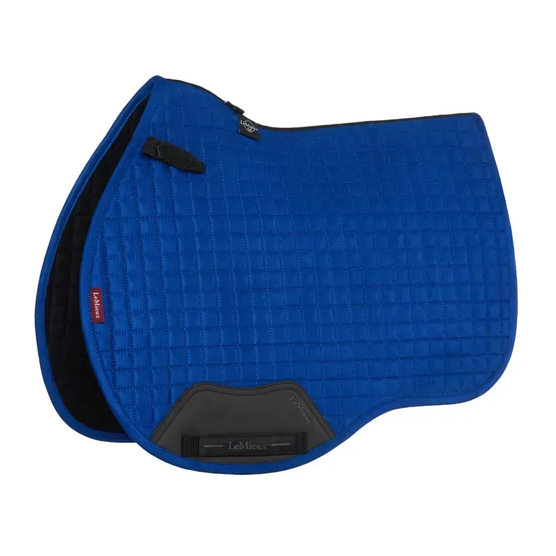 LeMieux Suede GP Saddle Pad - Benetton Blue