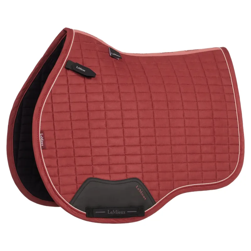 LeMieux Suede GP Saddle Pad - Russet