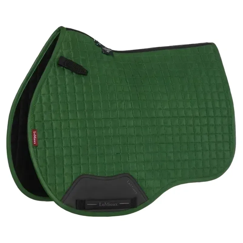 LeMieux Suede GP Saddle Pad - Hunter Green