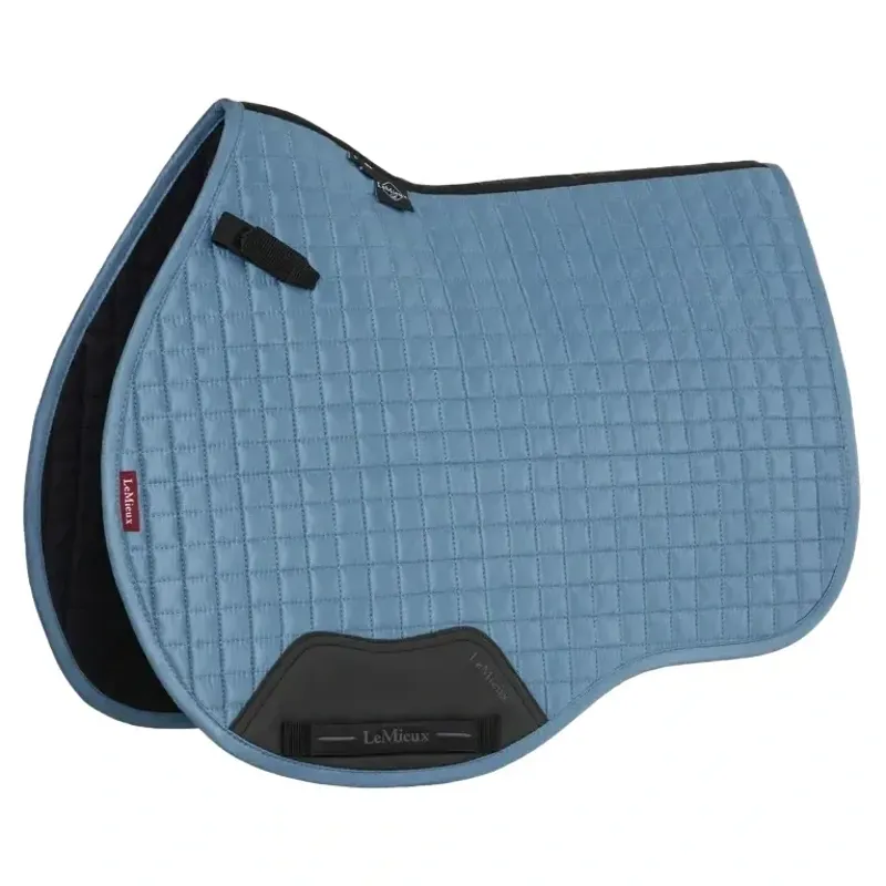 LeMieux Suede GP Saddle Pad - Ice Blue