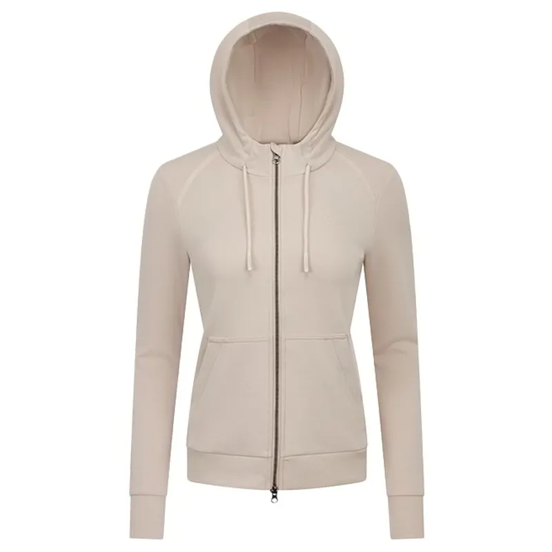 LeMieux Tabi Tech Womens Full Zip Hoodie - Stone-2