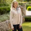 LeMieux Tabi Tech Womens Full Zip Hoodie - Stone