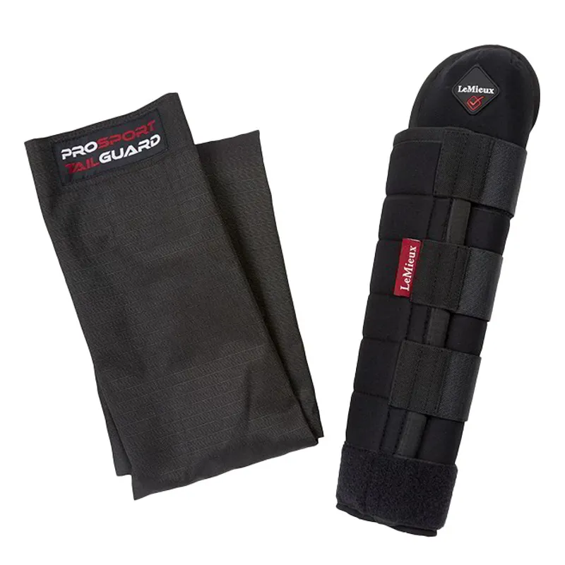 LeMieux Protective Airprene Tail Guard with Bag - Black