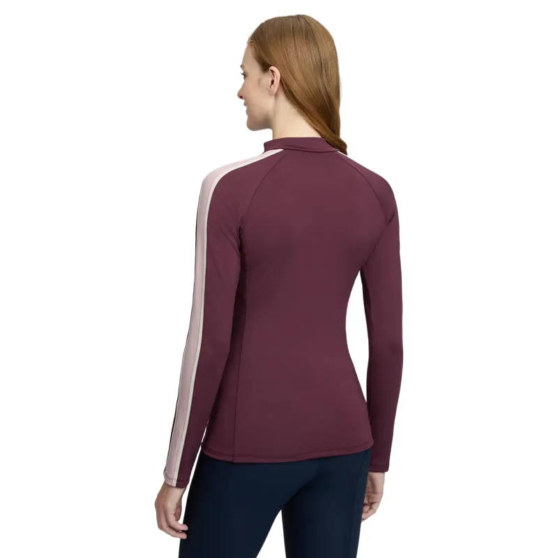 LeMieux Talia Women's Turtleneck Base Layer - Bramble-1