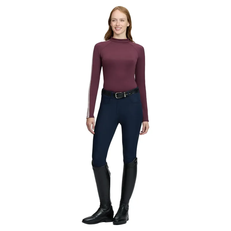 LeMieux Talia Women's Turtleneck Base Layer - Bramble-3