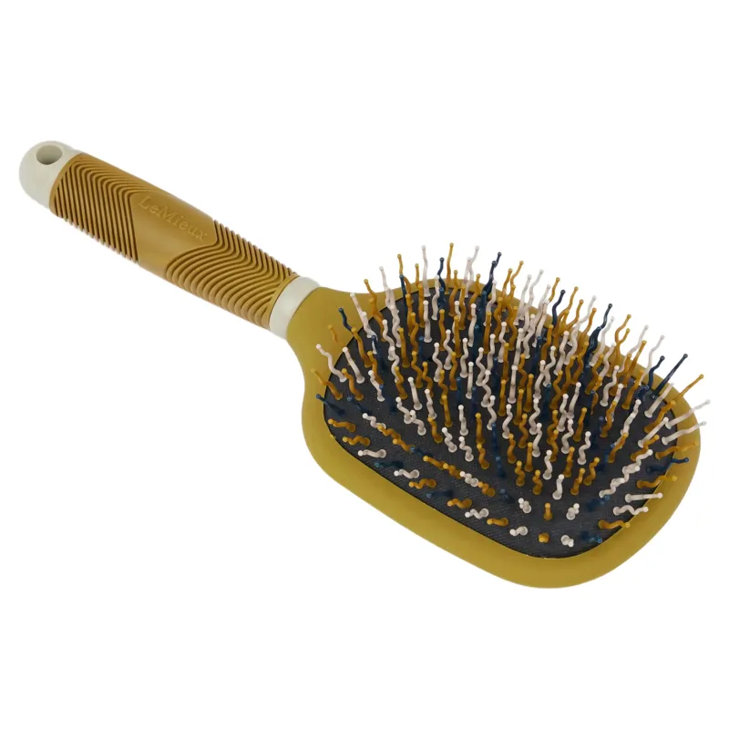 LeMieux Tangle Tidy Plus Mane and Tail Brush Gooseberry