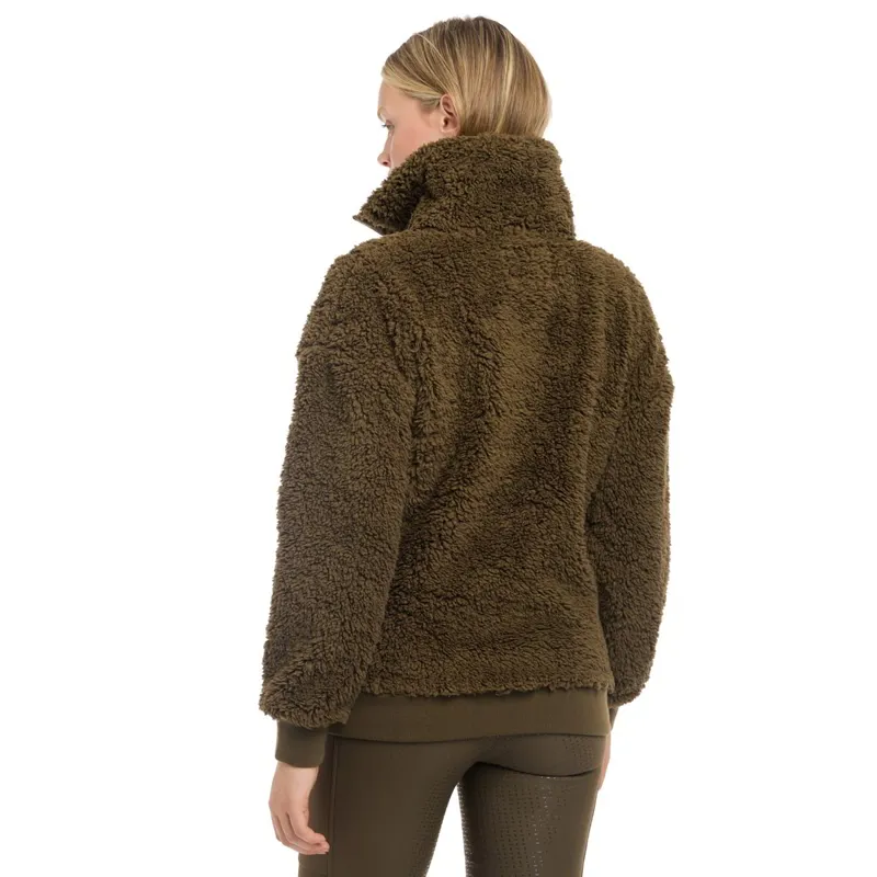 LeMieux Tara Ladies Teddy Fleece Pullover - Alpine-3