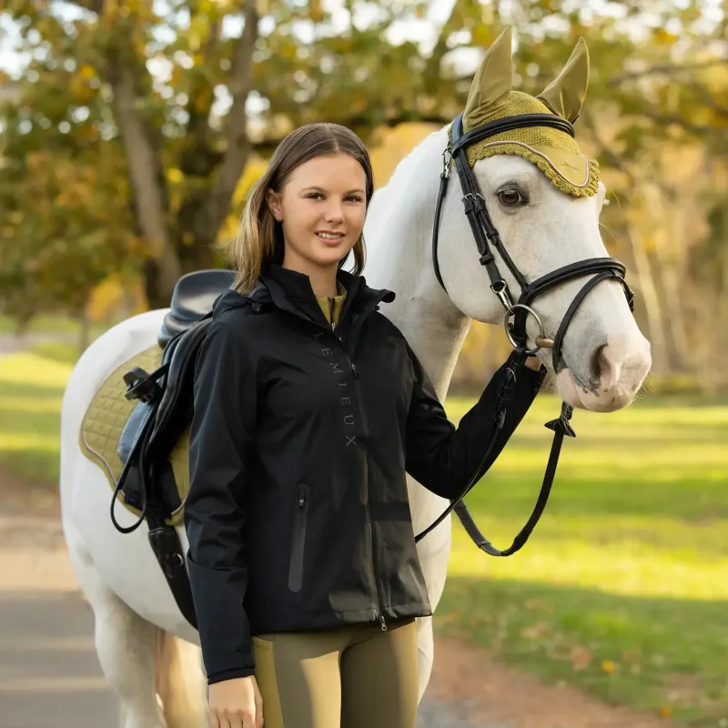 LeMieux Young Rider Tessa Waterproof Jacket - Black-1