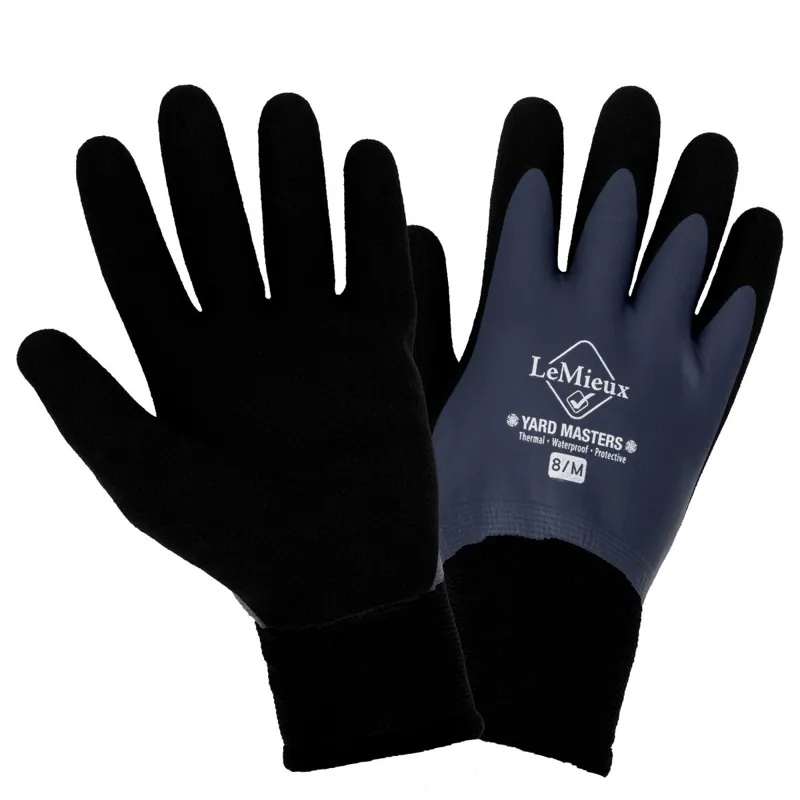 LeMieux Thermal Winter Work Gloves - Navy