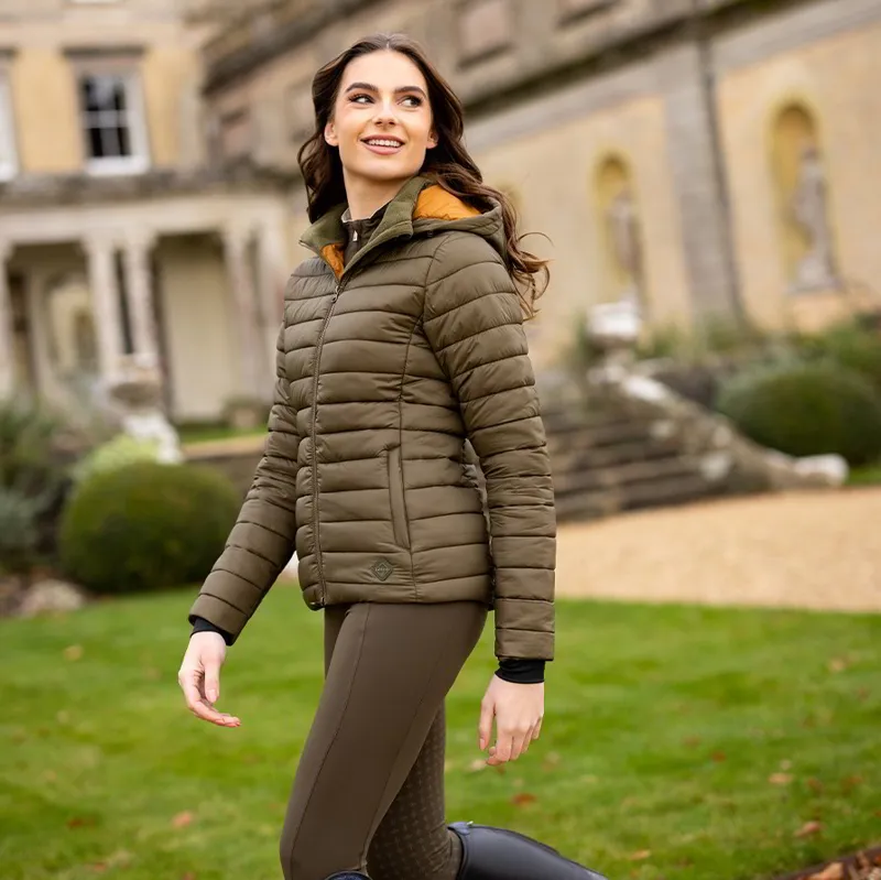 LeMieux Tilly Women's Hooded Puffer Jacket - Alpine-6