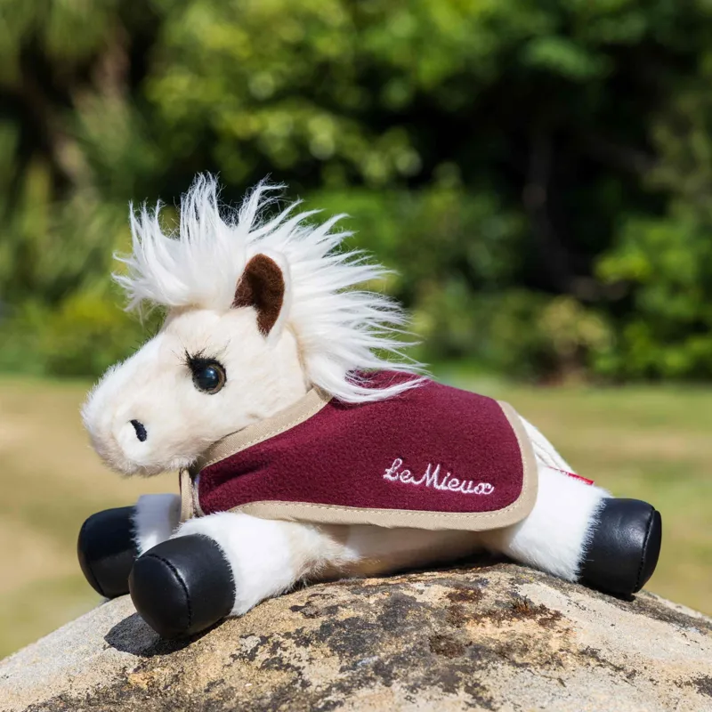 LeMieux Tiny Beanie Pony Rugs 2 Pack - Blackberry/Spiced Earth-2