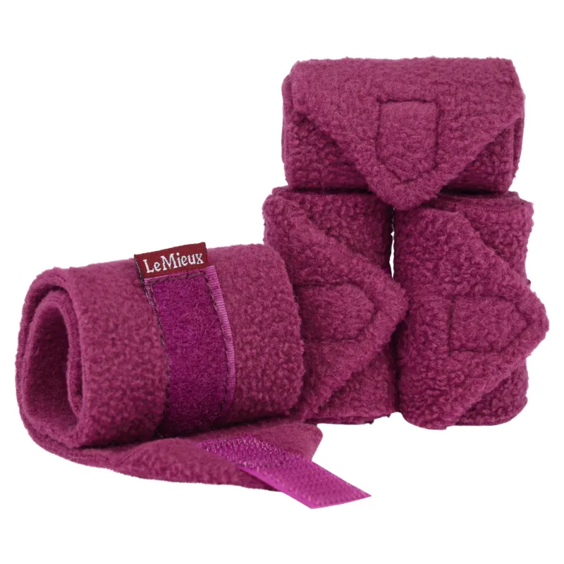 LeMieux Mini Toy Pony Polo Wraps - Blackberry