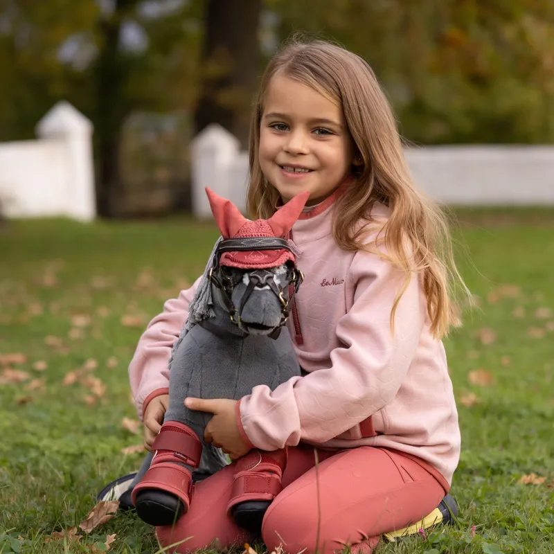 LeMieux Toy Pony Fly Bonnet - Spiced Earth-2